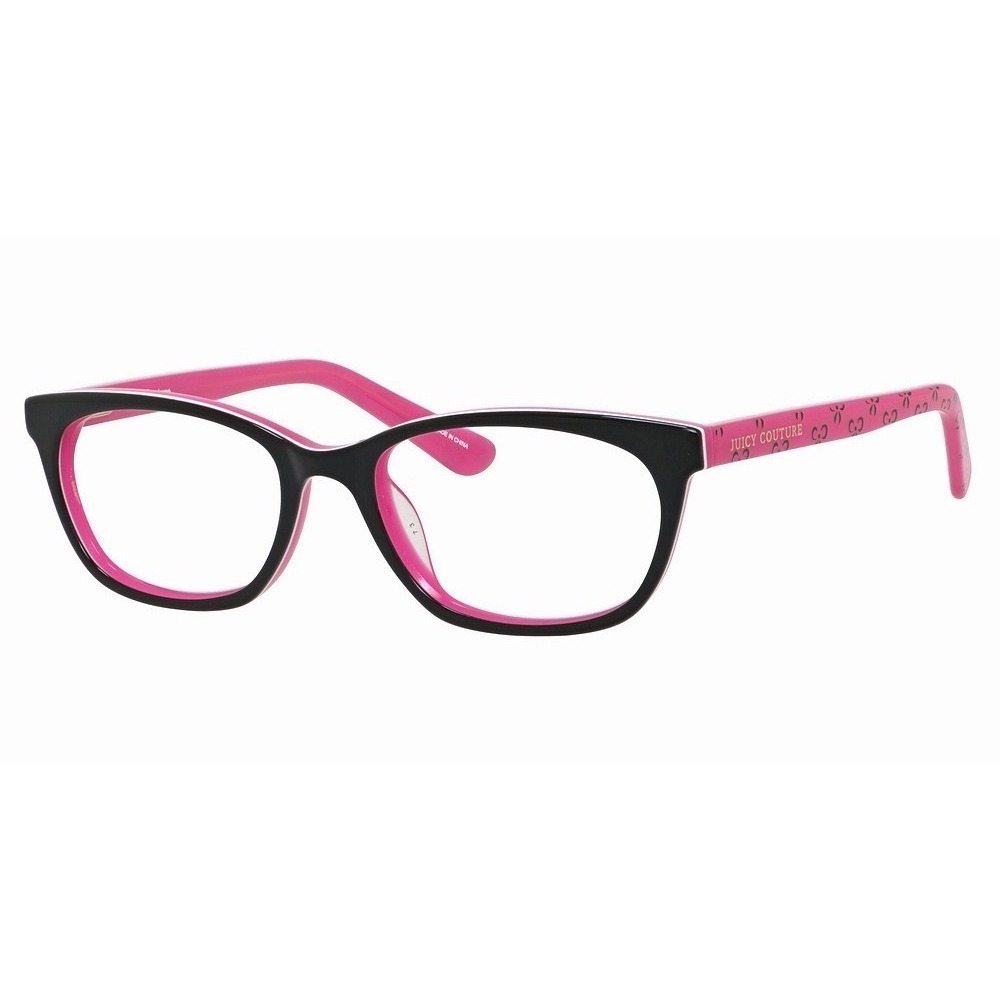 Juicy Couture Girls Eyeglasses JU‎ 931 03H2 48mm Black Pink